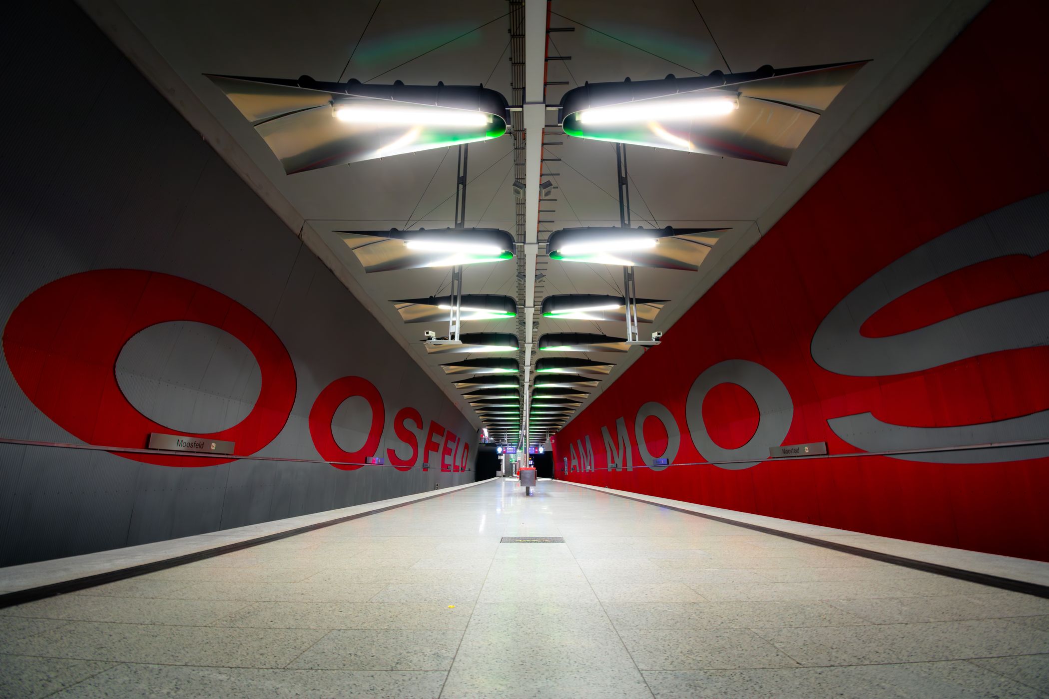 Moosfeld U Bahn, Munich, Germany