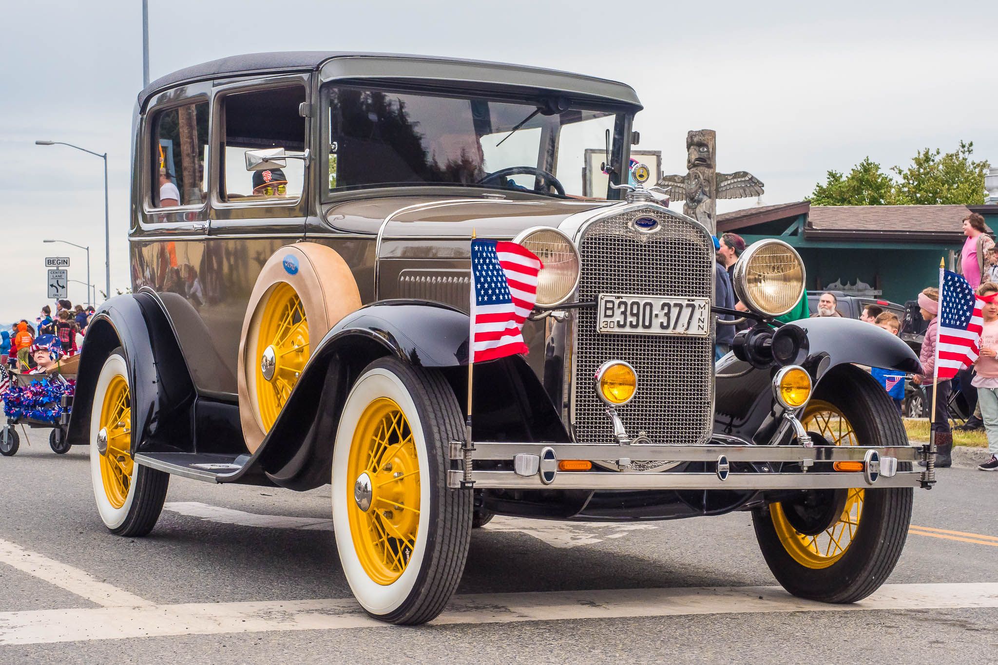 National Day Parade at Homer, USA