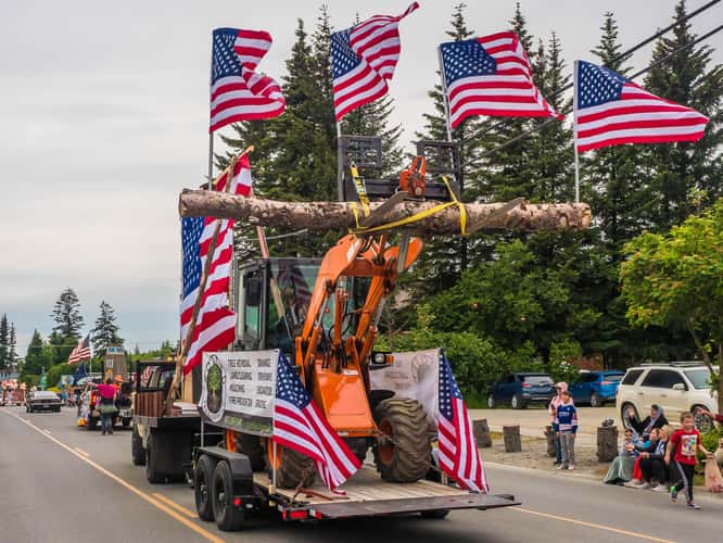 National Day Parade at Homer