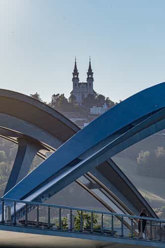 Neue Eisenbahnbrücke - Linz