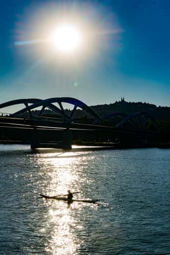 Neue Eisenbahnbrücke - Linz