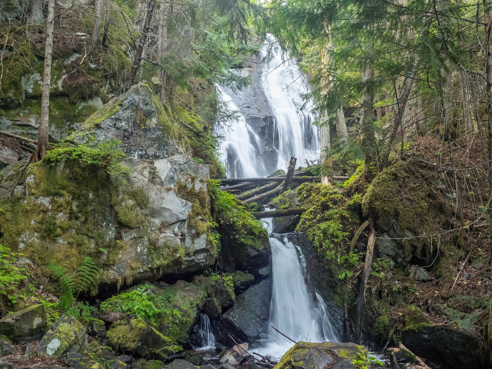 New Hazelton Waterfall, Canada