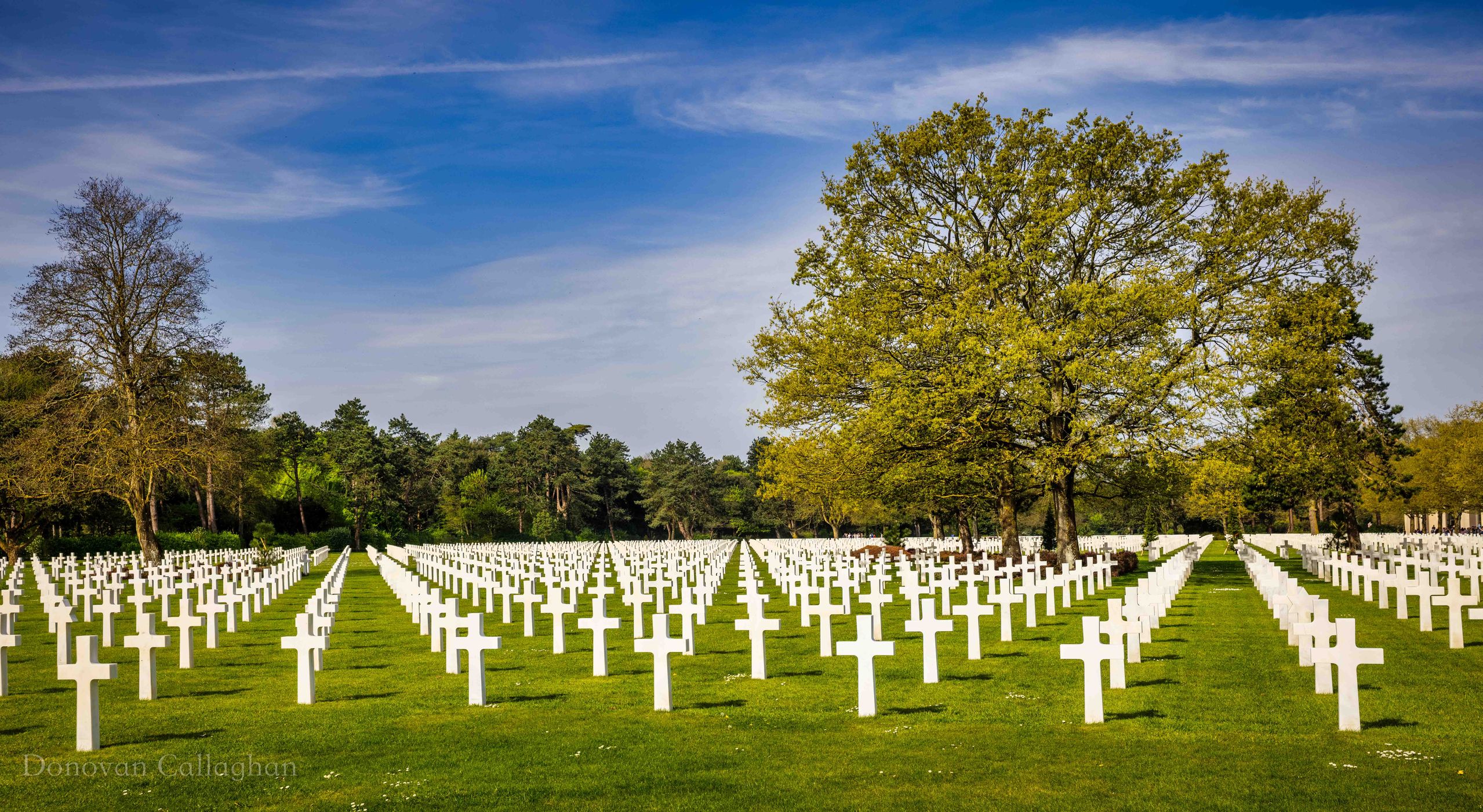 Normandy American Cemetery, Omaha Beach, France