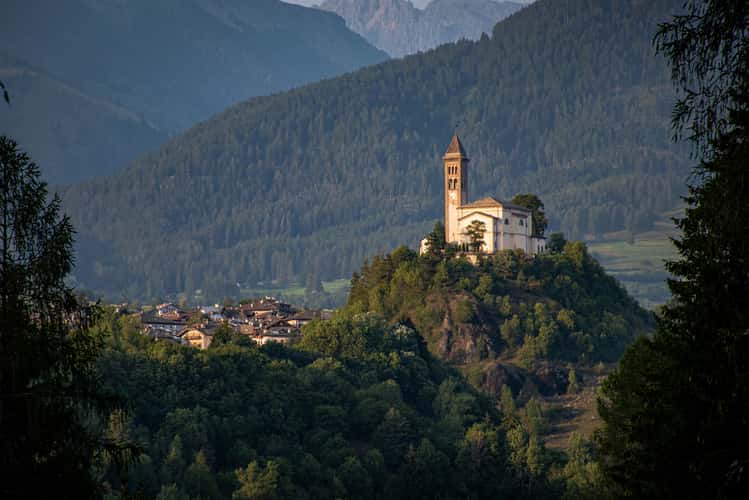 Old church in the mountains