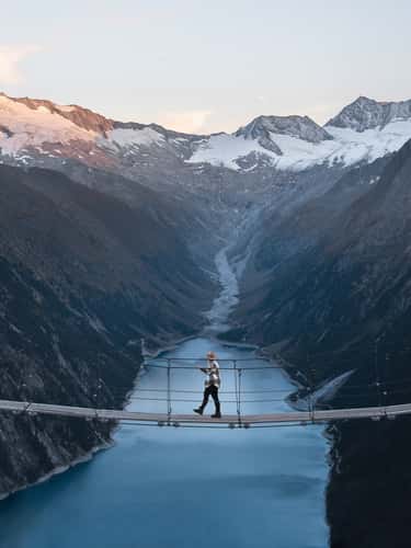Olpererhütte Panorama Bridge