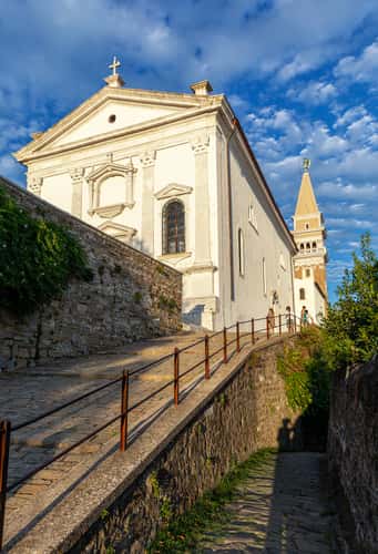 Piran Parish church of St. George