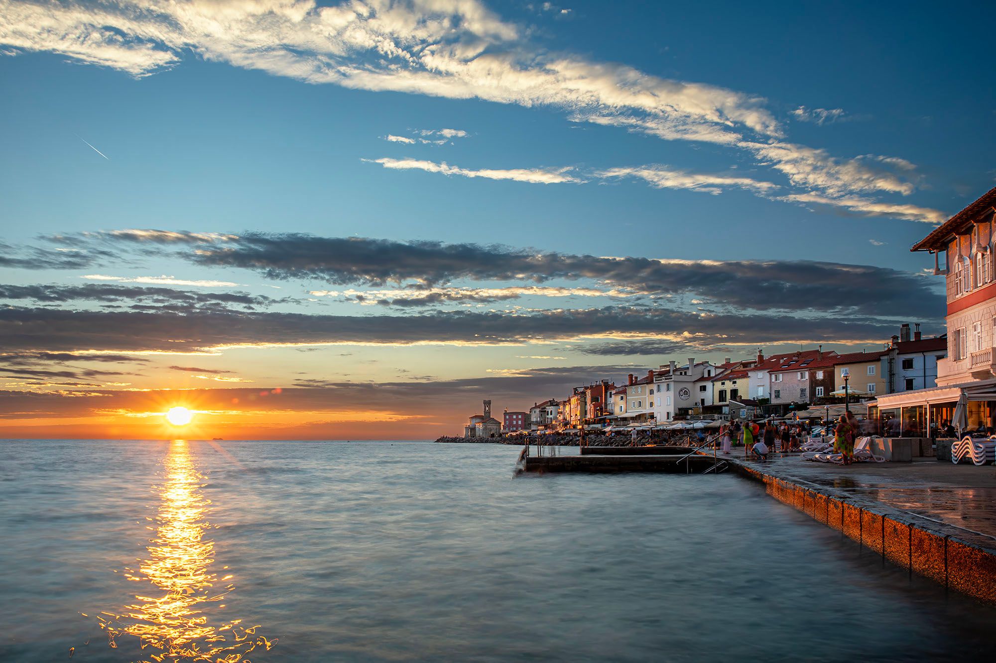 Piran Sunset, Slovenia