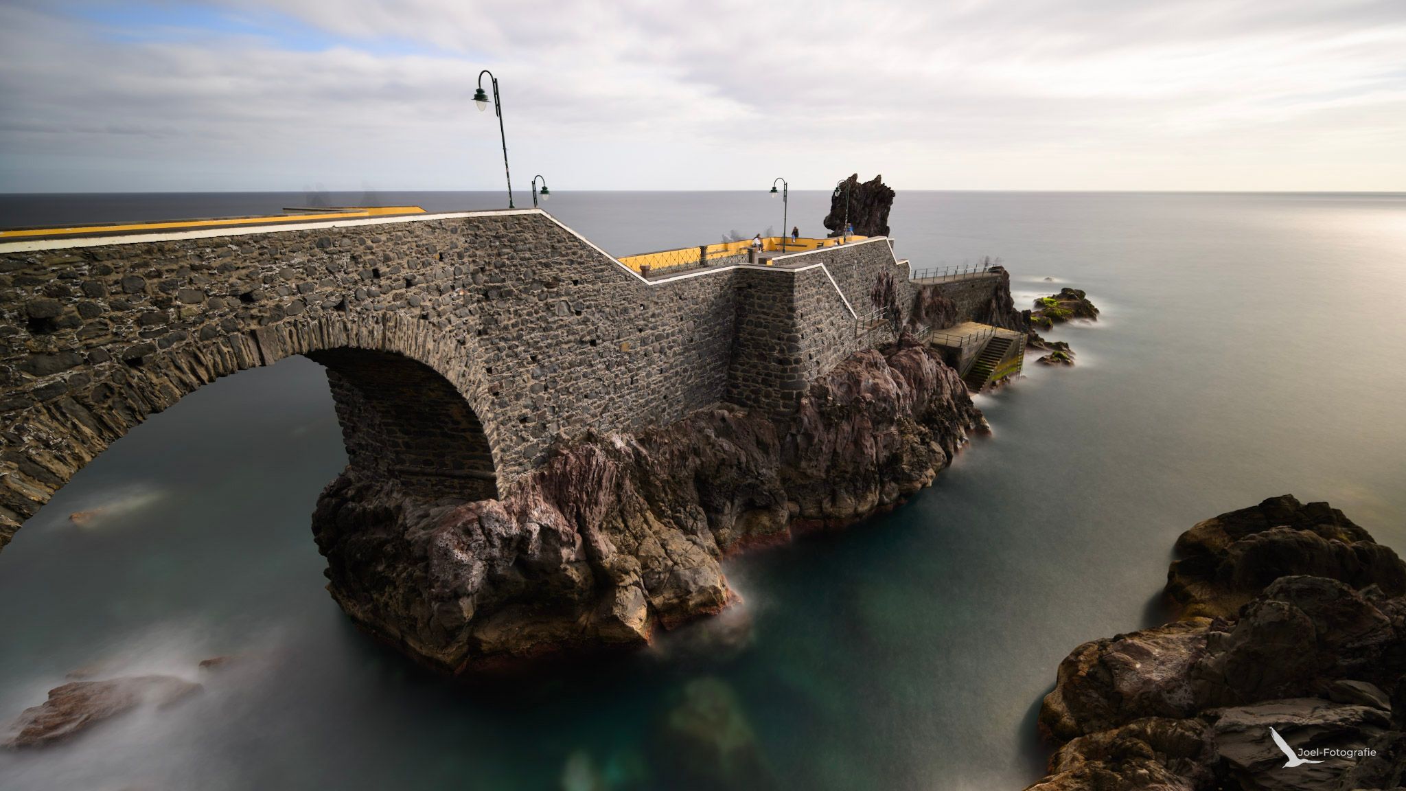 Ponta Do Sol swimming pier, Portugal
