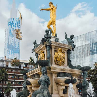 Poseidon Fountain Batumi, Georgia