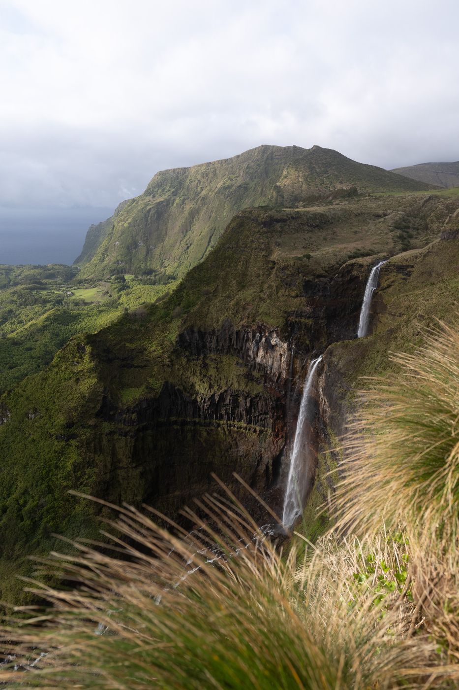 Ribeira Grande waterfall, Azores Islands, Portugal