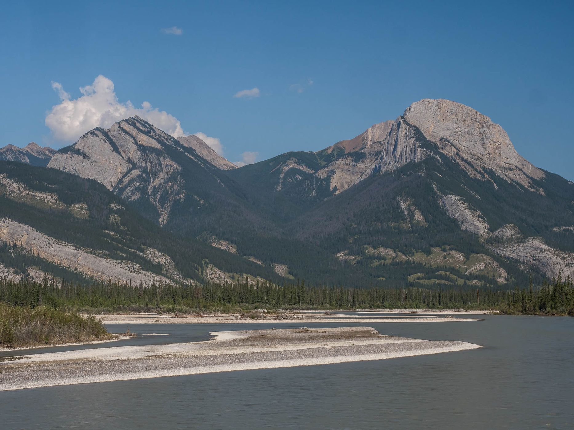 Roche Miette viewpoint, Canada