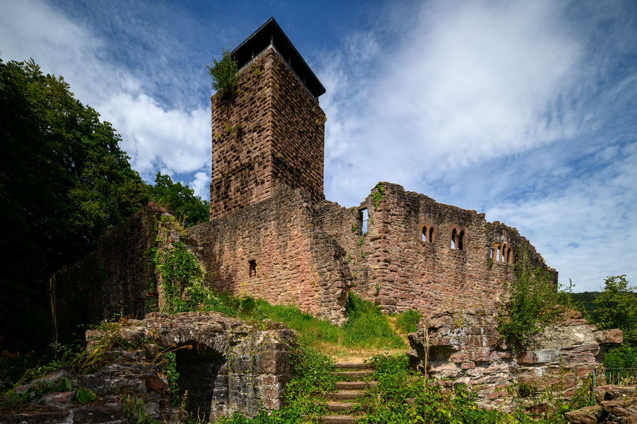 Ruine Hinterburg, Germany