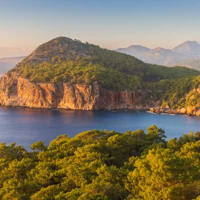 Sea coast near Cape Gelidonya, Turkey (Türkiye)