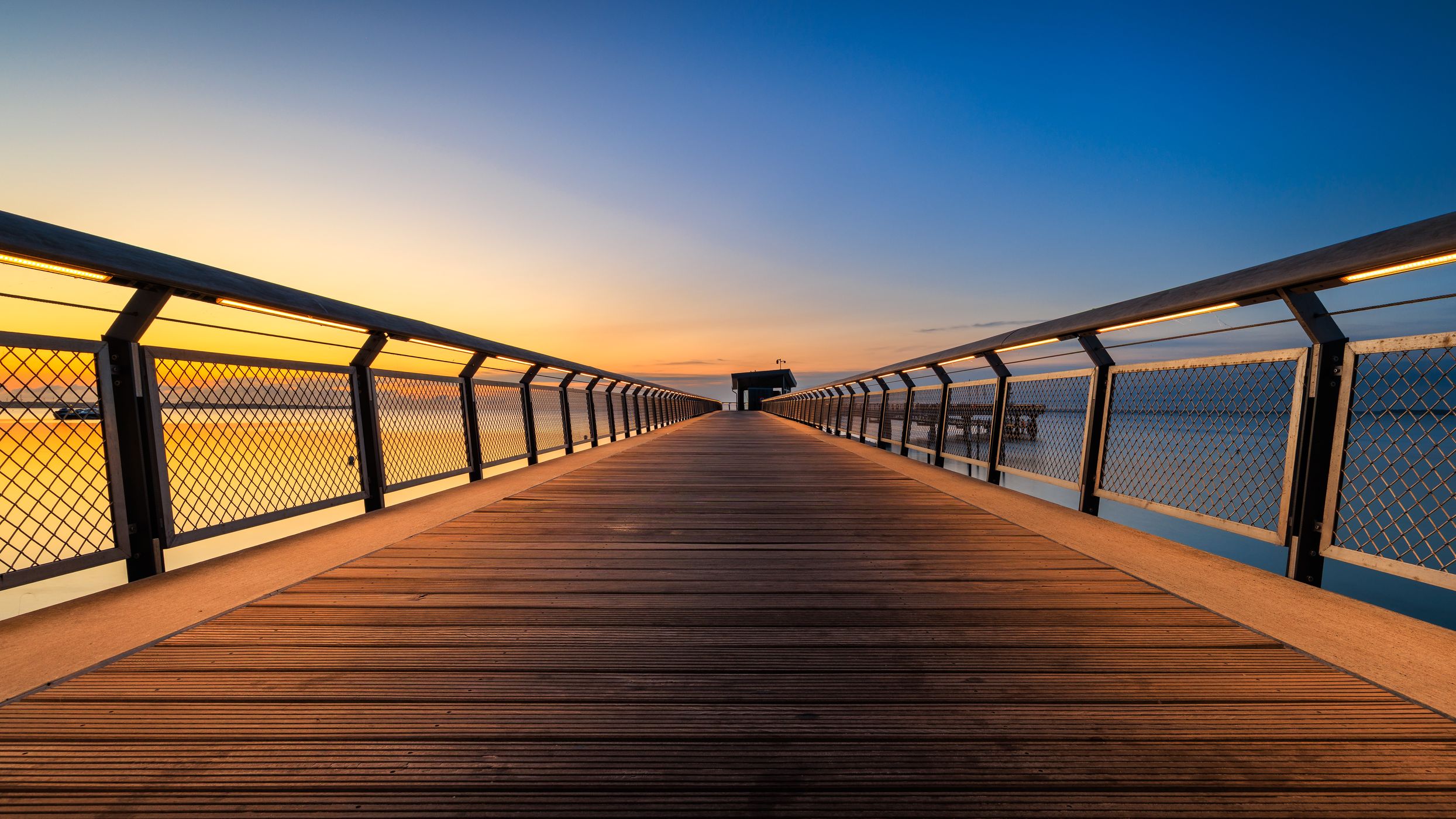 Seebrücke Haffkrug, Germany