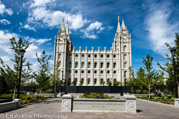 Side View Salt Lake Temple