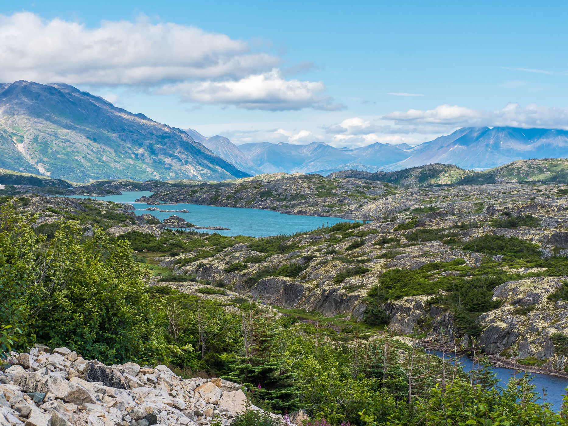 South Klondike Highway south of Fraser, Canada