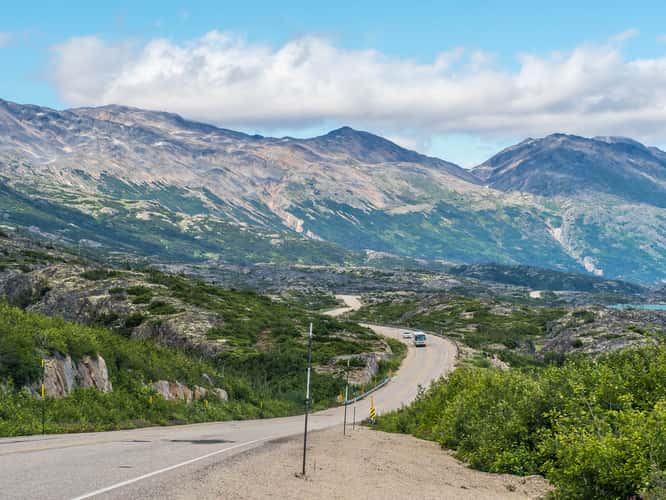 South Klondike Highway south of Fraser
