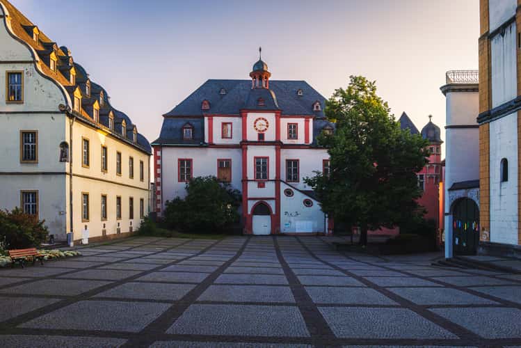 Street in the old town of Koblenz