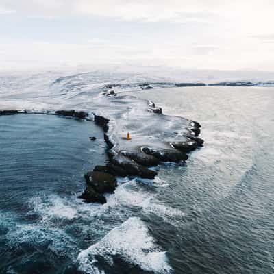 Tjörnes Lighthouse, Iceland, Iceland