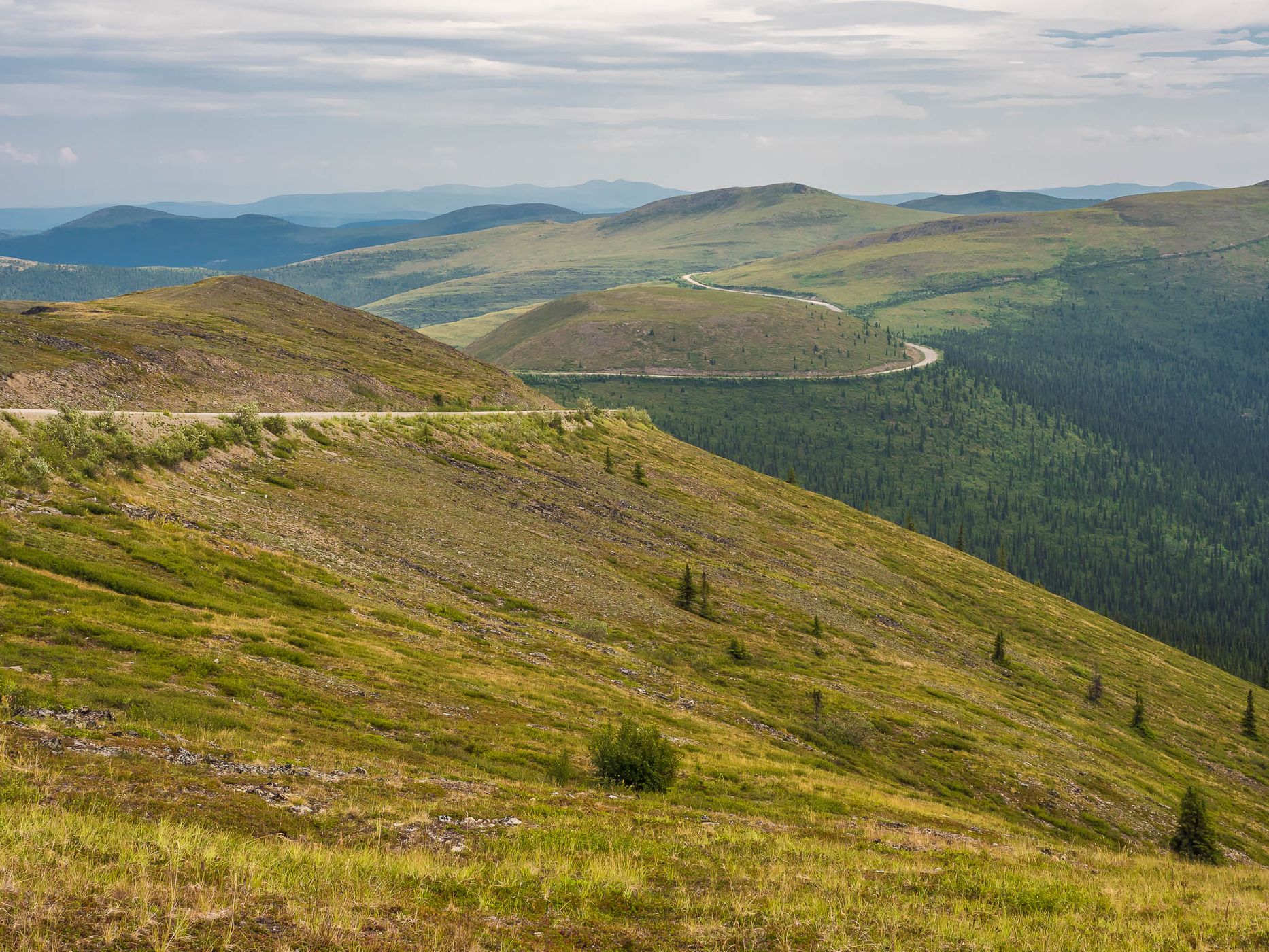 Top of the World Highway, Canada