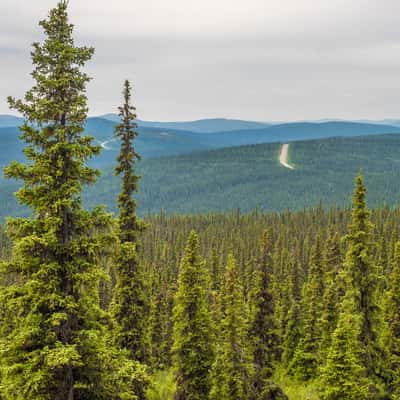 Top of the World Highway, Canada
