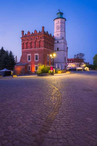 Town Hall in Sandomierz, Poland