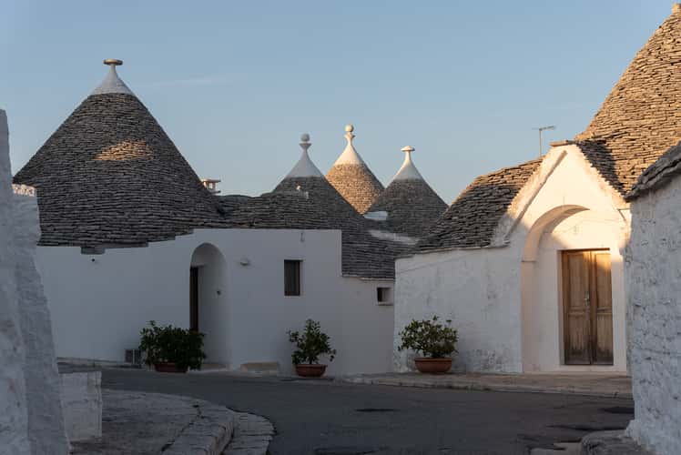 Trulli roofs Alberobello