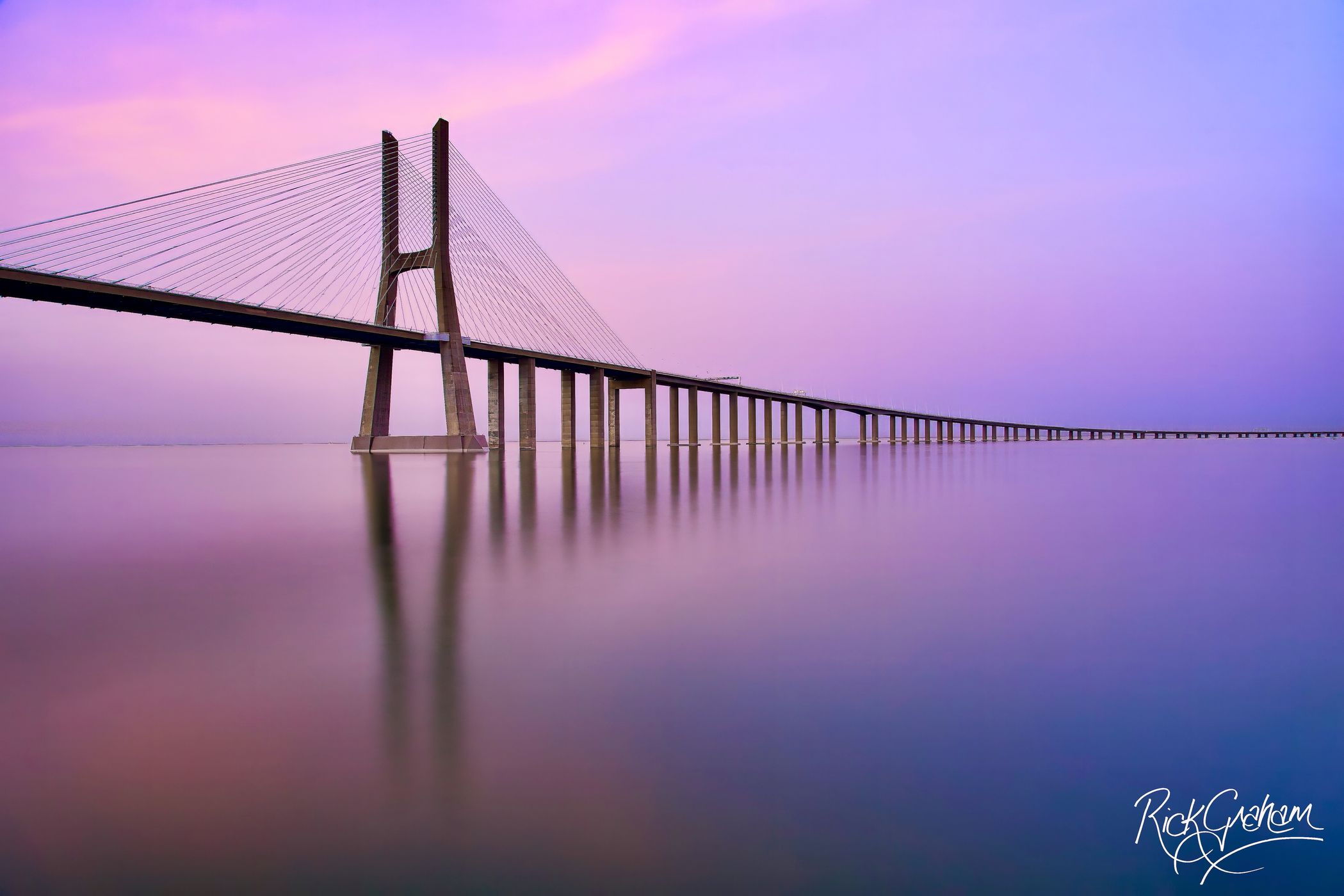 Vasco da Gama Bridge, Lisbon, Portugal