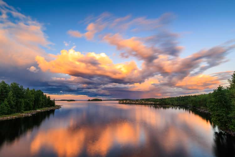 View from a Bridge near Savonranta