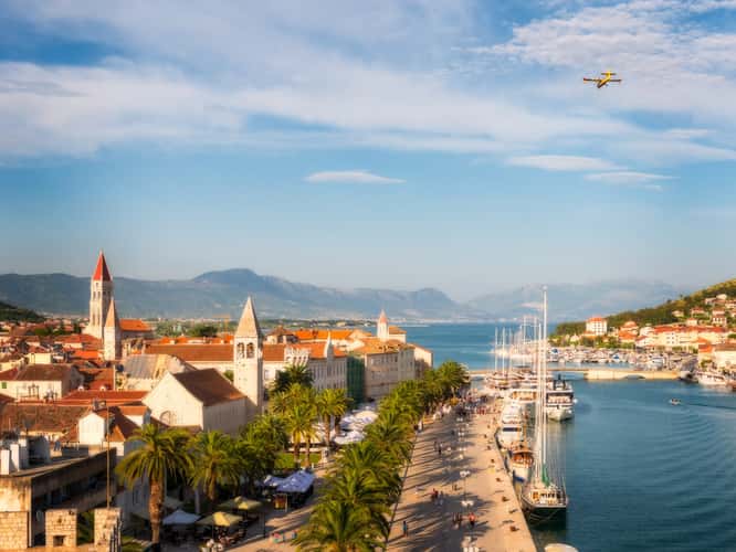 View from Castle, Trogir