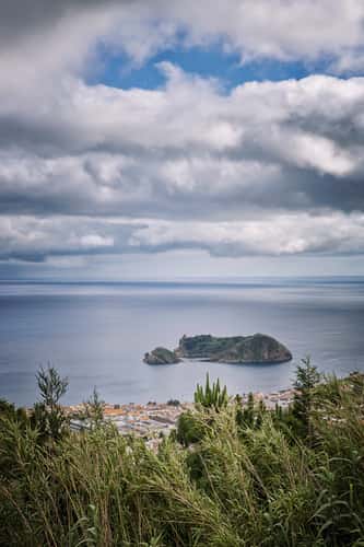 view of Ilhéu de Vila Franca do Campo
