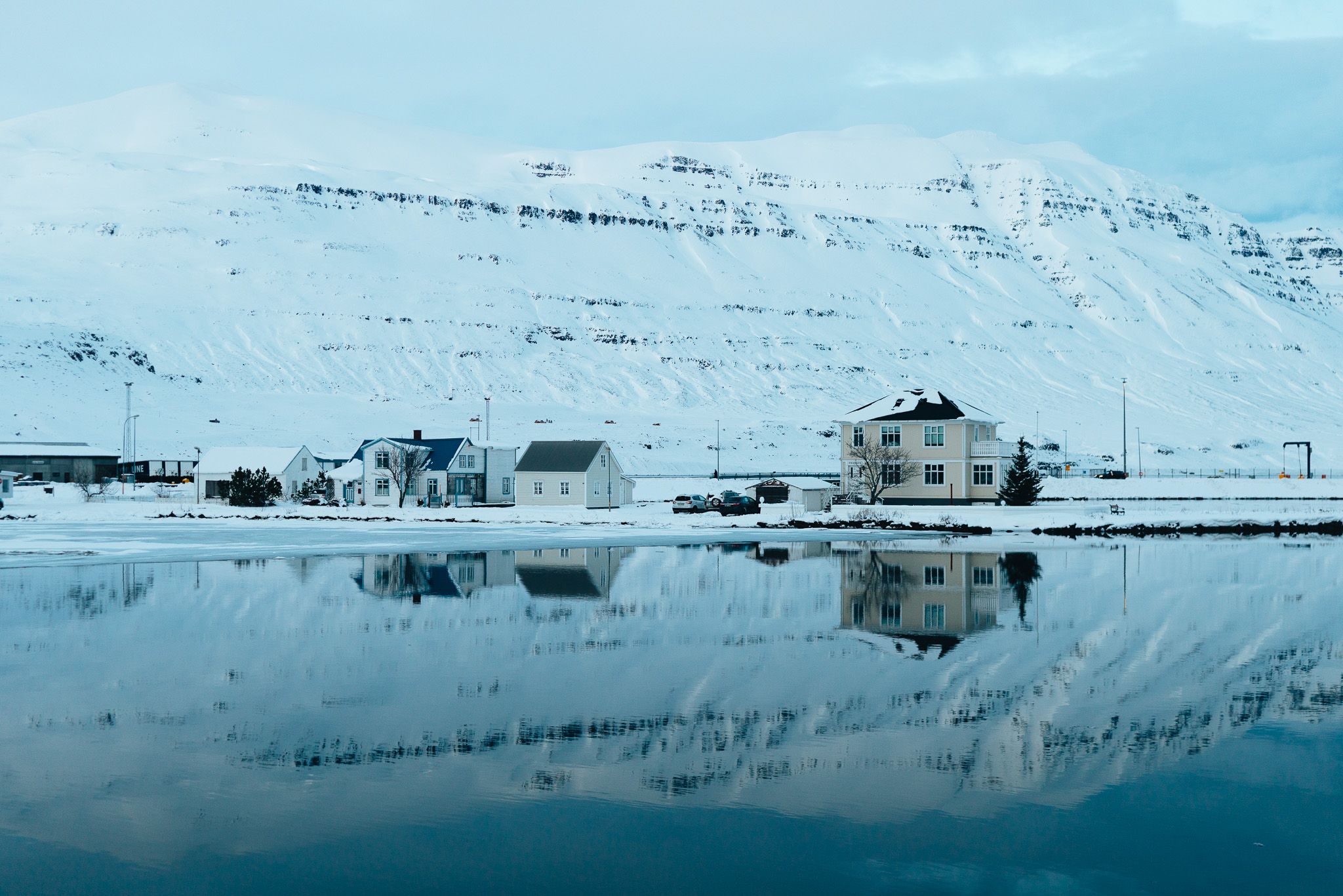 View of Seydisfjordur, Iceland