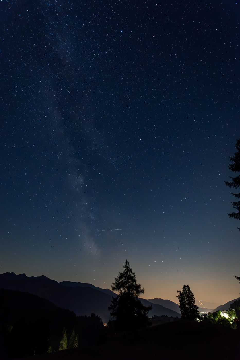 Viewpoint in the Val di Fiemme, Italy