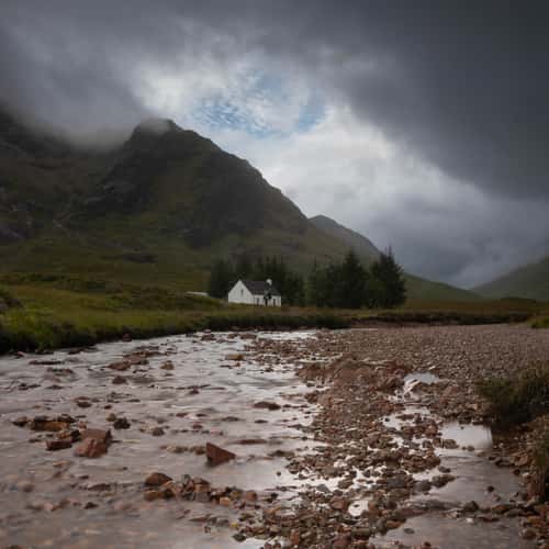 Wee White House, Glencoe (Lagangarbh Hut)