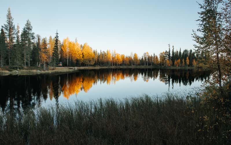 Aarnilampi Lake near Luosto
