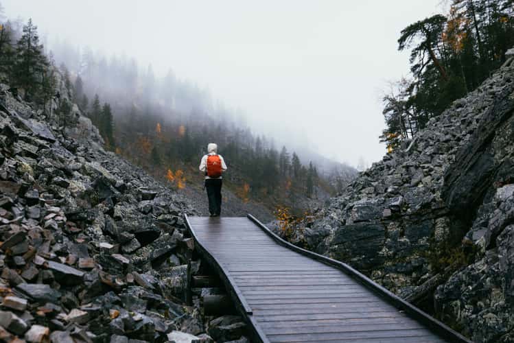 Aittakuru gorge, Pyhä-Luosto National Park
