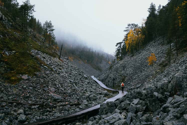 Aittakuru gorge, Pyhä-Luosto National Park