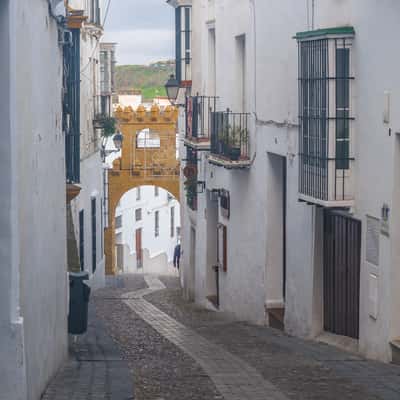 Arcos de la Frontera old town entrance, Spain