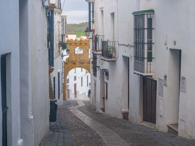 Arcos de la Frontera old town entrance