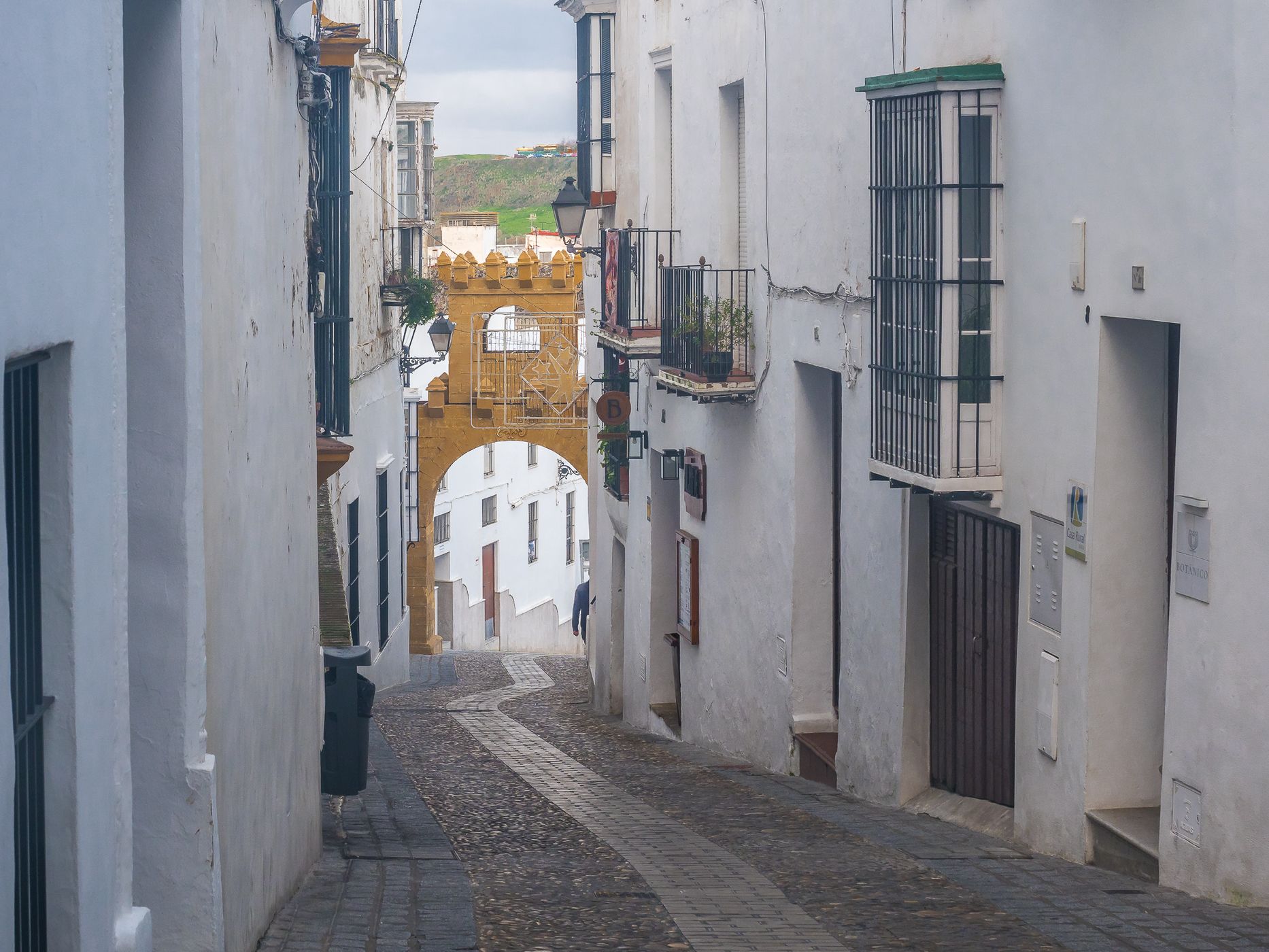 Arcos de la Frontera old town entrance, Spain