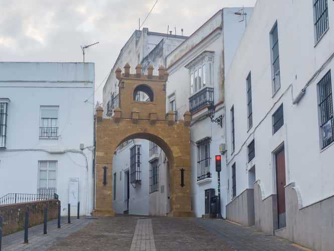 Arcos de la Frontera old town entrance