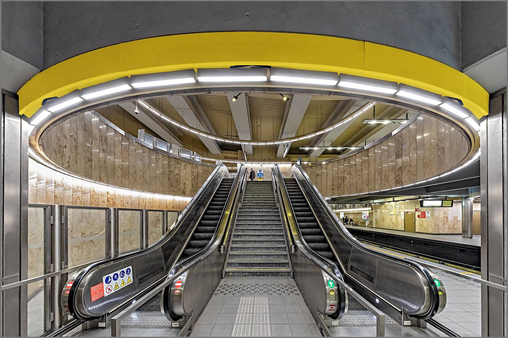 Aumale Subway, Brussels, Belgium