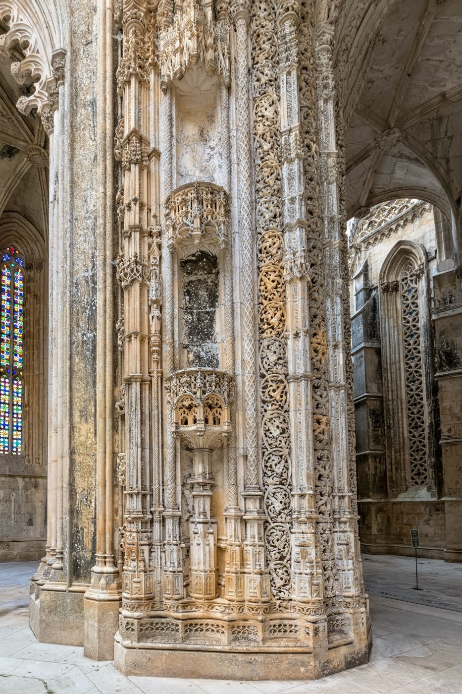 Batalha Monastery, Courtyard of the Unfinished Chapels, Portugal