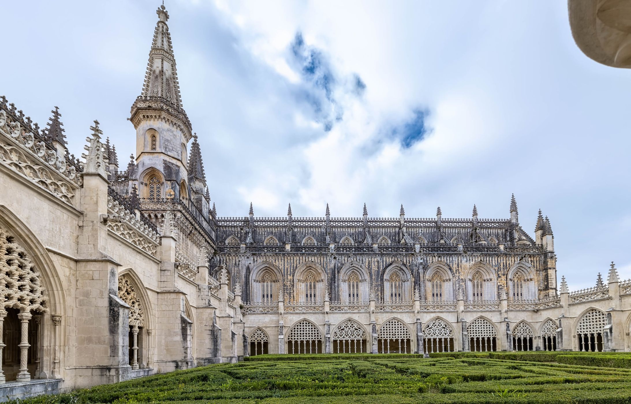 Batalha Monastery, Courtyard of the Unfinished Chapels, Portugal