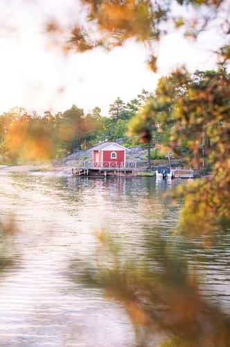 Boathouse in Skarpö