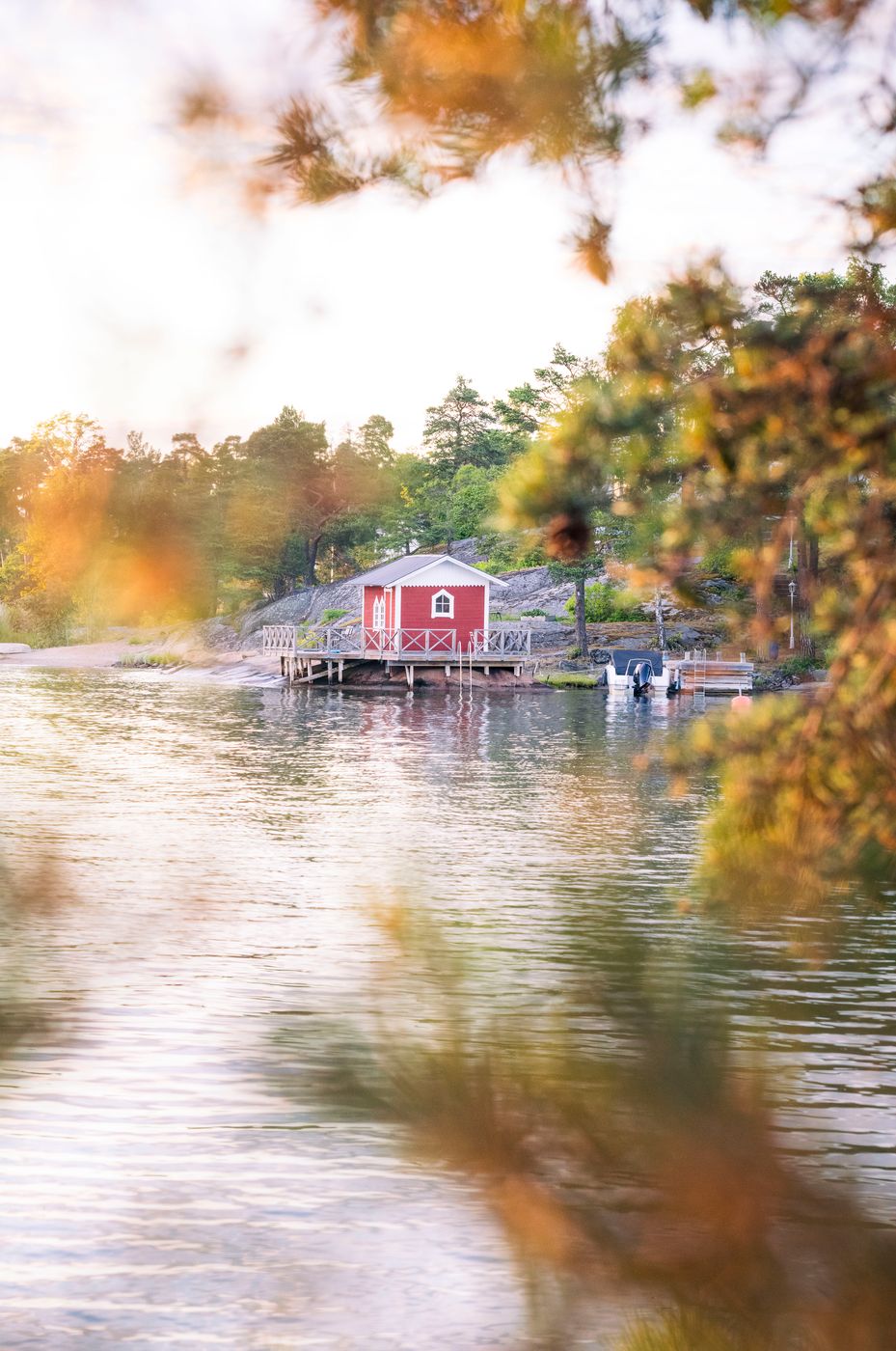 Boathouse in Skarpö, Sweden