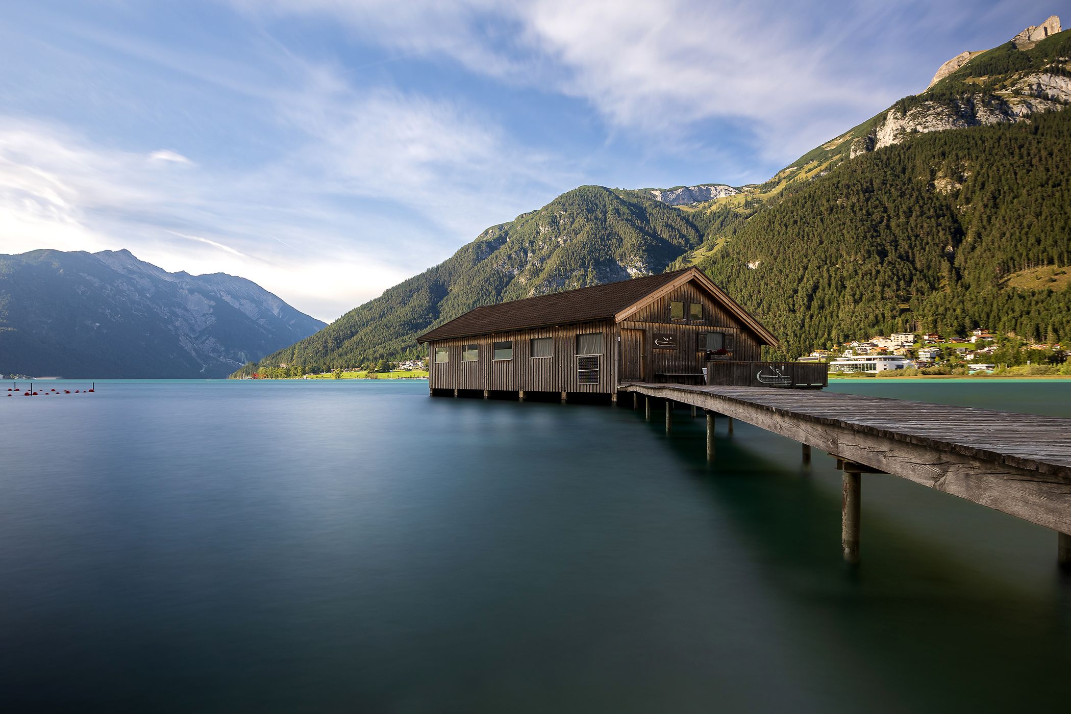 Boatshouse, Achensee, Austria