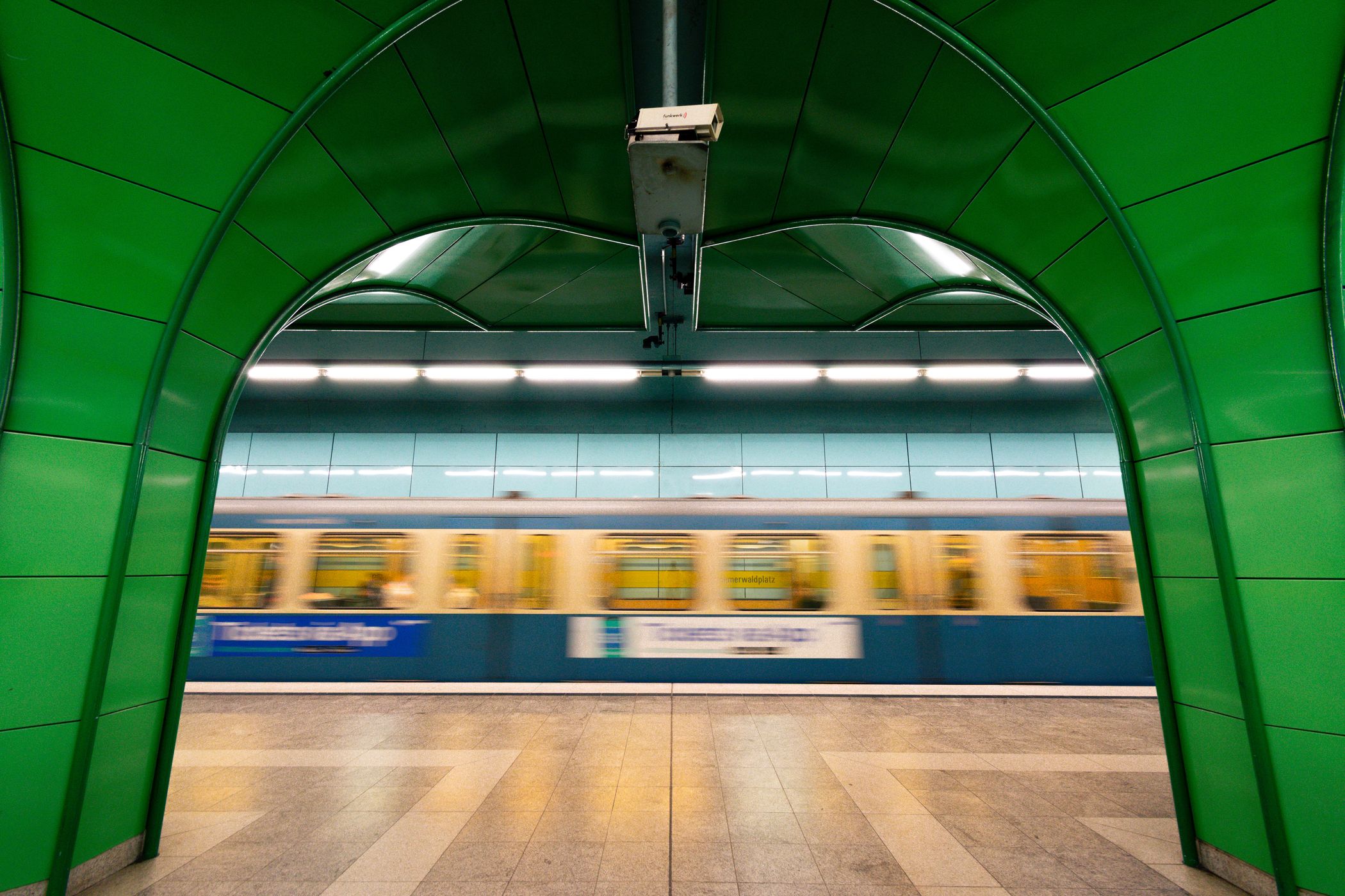 Böhmerwaldplatz Ubahn, Munich, Germany