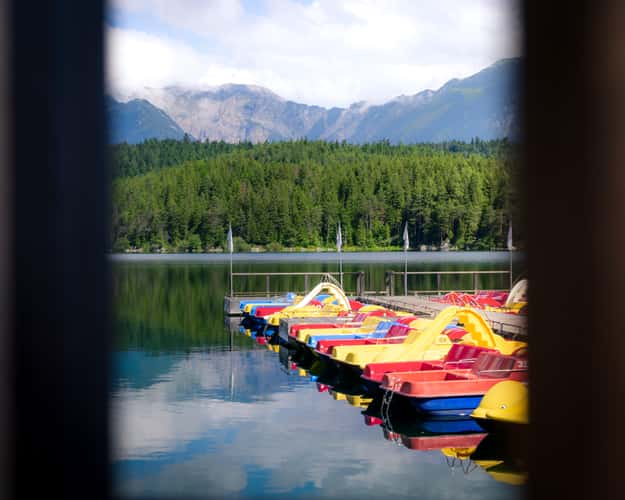 Bootvermietung, Eibsee