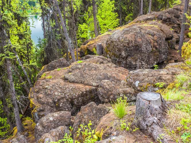 Bridge Lake Ice Caves Trail